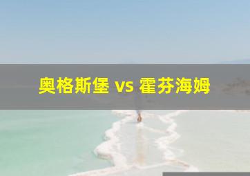 奥格斯堡 vs 霍芬海姆